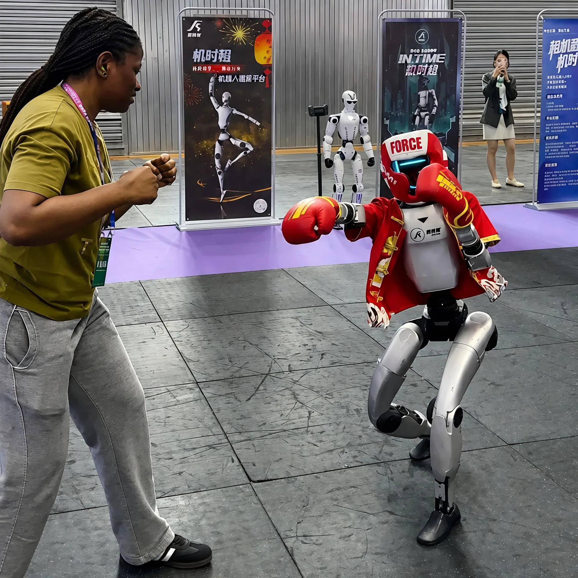 Technology exhibition in China representing corporate events and brand experiences